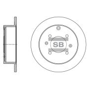 SANGSIN SBSD1114 шт. Тормозной диск