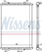 Nissens  Радиатор RVI(90-)390(+)[OE 50 10 315 369]