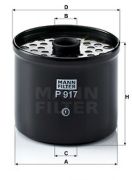 MANN MFP917X Топливный фильтр на автомобиль VW JETTA