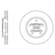 SANGSIN SBSD4315 шт. Тормозной диск на автомобиль MITSUBISHI LANCER