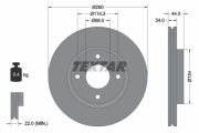 TEXTAR T92269203 Тормозной диск на автомобиль NISSAN VERSA