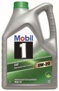 MOBIL MOB153685 Моторное масло Mobil 1 ESP / 0W20 / 4л. / на автомобиль AUDI A3