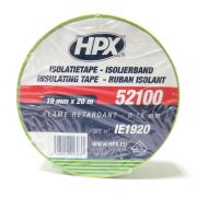 ELIT HPXIE1920 Стрічка ПВХ ізоляційна HPX52100 19мм х 20м жовто/зелена
