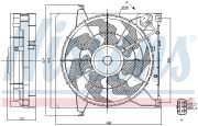 NISS  Вентилятор  HYUNDAI i30 (FD) (07-) 1.6 CRDi