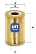 UFI 2501400 Масляный фильтр