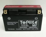 TOPLITE YT7BBS 12V,6,5Ah,д. 150, ш. 65, в.94, электролит в к-те, вес 2,7 кг