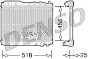 DENSO DENDRM40027 Радіатор на автомобиль HONDA CIVIC