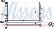 NISSENS NIS652711 Радиатор SEAT CORDOBA(02-)1.2 i 12V(+)[OE 6Q0.121.253 L] на автомобиль VW POLO