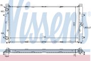 NISSENS NIS65242A Радиатор VW TRANSPORTER T4(90-)1.8 i(+)[OE 701.121.253 D]