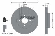 TEXTAR T92239903 Тормозной диск