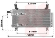 LKQ  Радиатор кондиционера (+/-A) [OE. GJ6G-61-480 A]