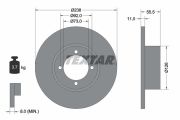 TEXTAR T92005400 Тормозной диск
