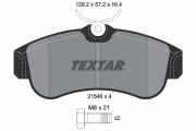 TEXTAR T2154601 Тормозные колодки дисковые