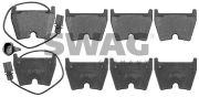 SWAG 30116024 набор тормозных накладок на автомобиль AUDI A4