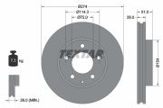TEXTAR T92079200 Тормозной диск