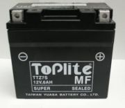 TOPLITE TTZ7S 12V,6Ah,д. 113, ш. 70, в.105, электролит в к-те, вес 2,1 кг на автомобиль HUSQVARNA TE