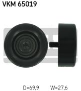 SKF VKM65019 Паразитный / ведущий ролик, поликлиновой ремень на автомобиль HYUNDAI ACCENT