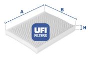 UFI 5314900 Фильтр, воздух во внутренном пространстве