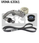 SKF VKMA63061 Поликлиновой ременный комплект на автомобиль HONDA CIVIC