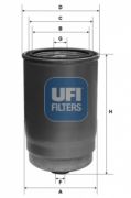 UFI 2412300 Топливный фильтр на автомобиль HYUNDAI TUCSON