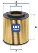 UFI 2502800 Масляный фильтр