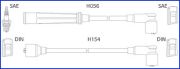 HUCO HUC134366 Комплект высоковольтных проводов на автомобиль SUZUKI SJ410