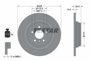 TEXTAR T92277405 Тормозной диск на автомобиль MERCEDES-BENZ M-CLASS