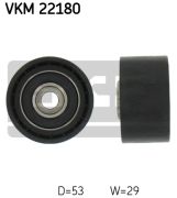 SKF VKM22180 Паразитный / Ведущий ролик, зубчатый ремень на автомобиль OPEL COMBO