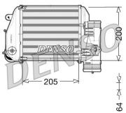 DENSO DENDIT02024 Інтеркулер на автомобиль AUDI A6