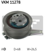SKF VKM11278 Натяжной ролик, ремень ГРМ на автомобиль AUDI Q2