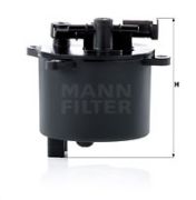MANN MFWK12001 Топливный фильтр