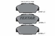 TEXTAR T2319701 Тормозные колодки дисковые