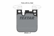 TEXTAR T2502901 Тормозные колодки дисковые на автомобиль BMW 3