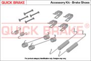 Quick Brake QB1050027 Монтажный комплект тормозных колодок