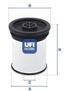 UFI 2601901 Топливный фильтр на автомобиль JEEP GRAND
