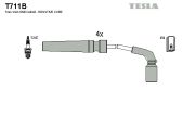 Tesla  Кабель зажигания, к-кт TESLA Daewoo, Chevrolet 1,4;1,6 ;1,8 97-