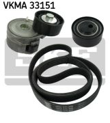 SKF VKMA 33151 Комплект доріжкового ремня