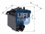 UFI 2402700 Топливный фильтр на автомобиль FORD FUSION