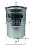KNECHT KC208 Топливный фильтр