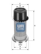 UFI 2707800 Воздушный фильтр