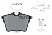 TEXTAR T2413501 Тормозные колодки дисковые