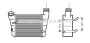 LKQ AAIA4221 AI-A4 00-интеркулер 1.9TDi (±A±AC), 2.0TDi 103kW [OE. 8E0145805F / S] на автомобиль AUDI A6