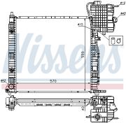 NISSENS NIS62561A Радиатор MB V W 638(96-)V 200(+)[OE 638 501 19 01] на автомобиль MERCEDES-BENZ V-CLASS