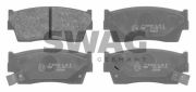 SWAG 84916656 набор тормозных накладок
