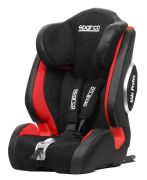 SPARCO DOSPCF1000KIRD Детское кресло с 9-36 кг с системой ISOFIX, черно-красное 