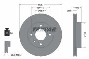 TEXTAR T92056300 Тормозной диск