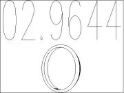 MTS MTS029644 Монтажное кольцо выхлопной системы (металическое) (D (внутр) - 53,6мм;D (наружн) - 61мм; Высота-4мм)