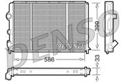 DENSO DENDRM23050 Радіатор на автомобиль RENAULT SCENIC
