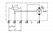 Bosch 0132801141 Регулировочный элемент, регулировка угла наклона фар