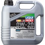 LIQUI MOLY LIM8066 Моторное масло SAE 0W-20 SPECIAL TEC AA (API SN, ILSAC GF-5) 4л